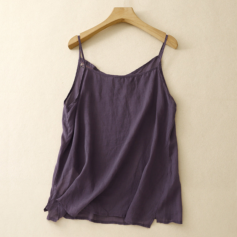 LILY LINEN CAMISOLE