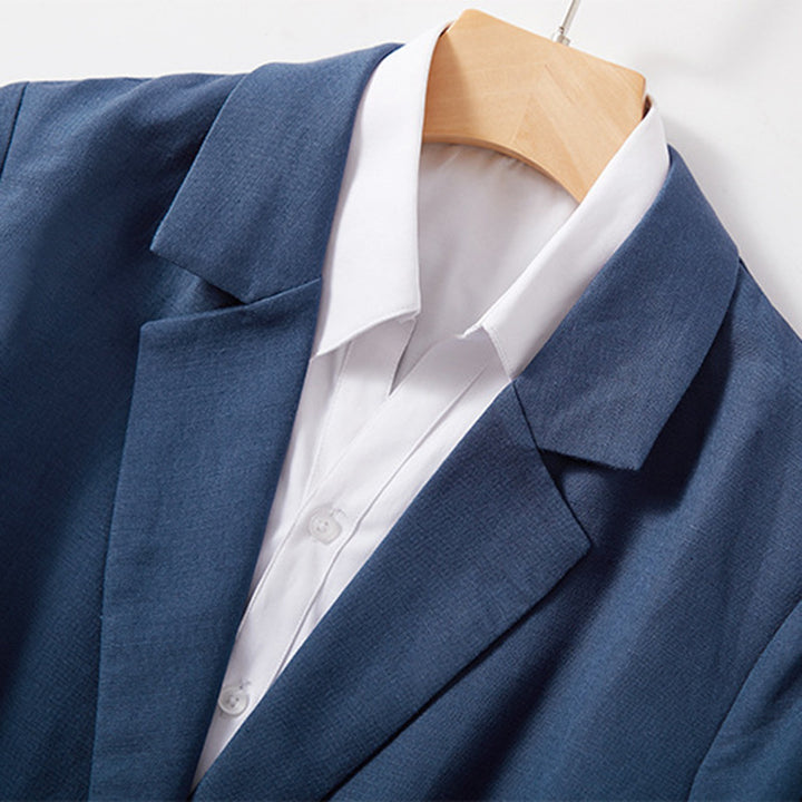 JENNY LINEN BLAZER