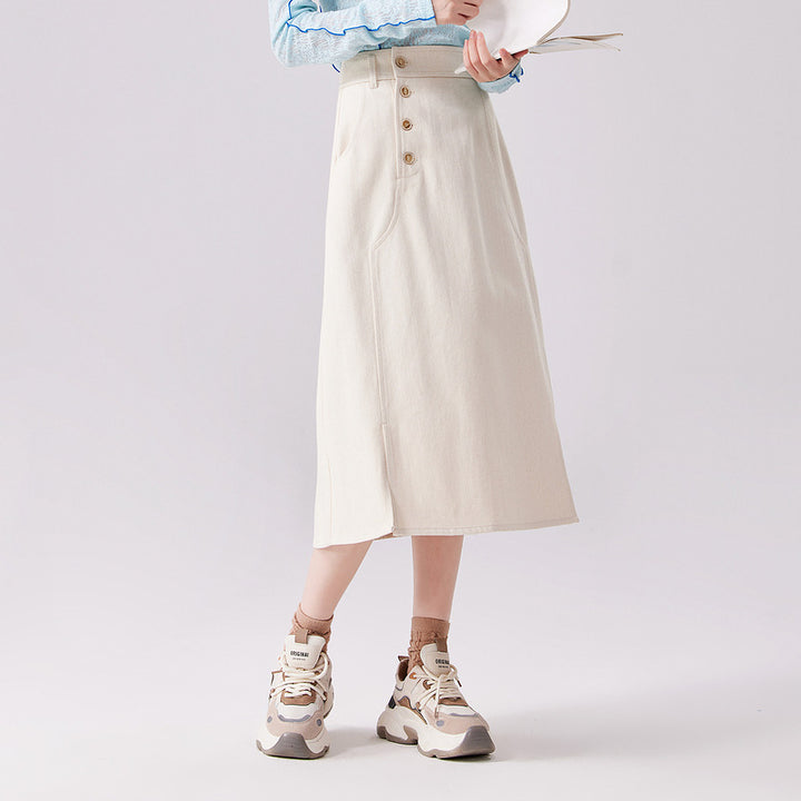 SAVANNA DENIM SKIRT