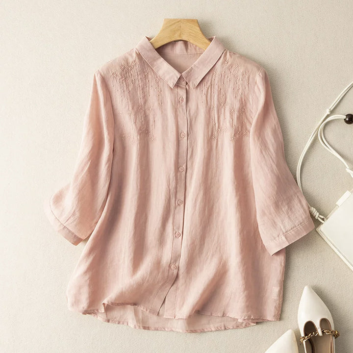 AMBER LINEN SHIRT