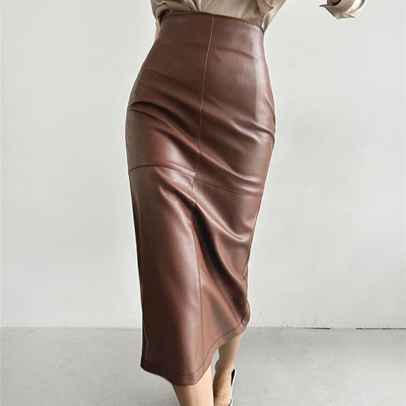 BELLA™ LEATHER SKIRT