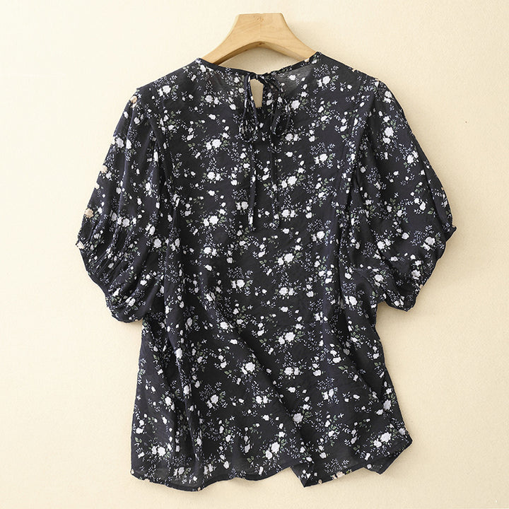 ARIA LINEN BLOUSE