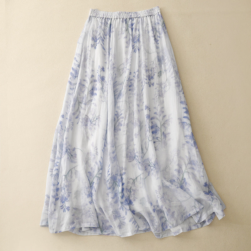 MELLY LINEN SKIRT