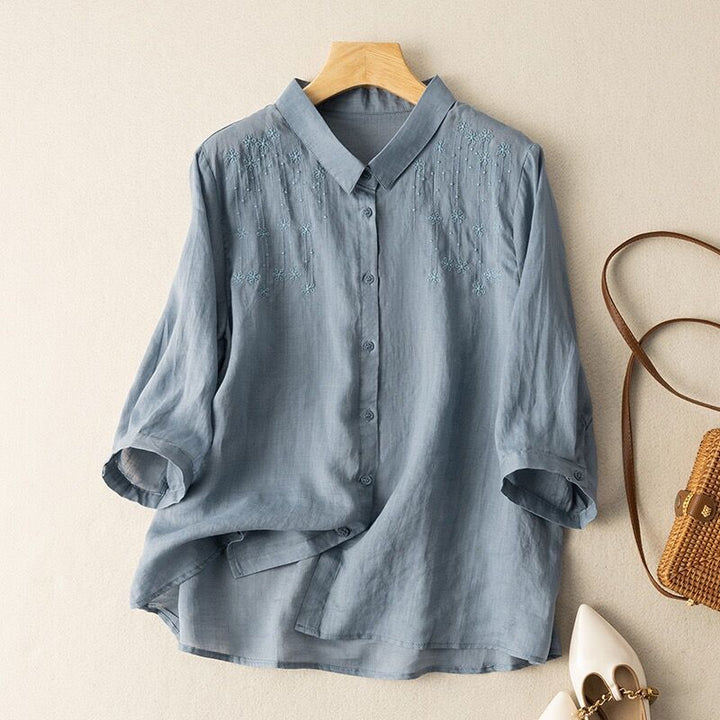 AMBER LINEN SHIRT