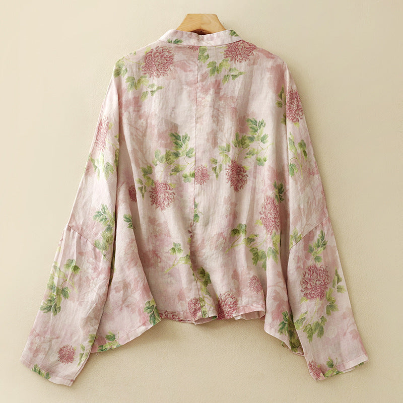 ADELA LINEN SHIRT