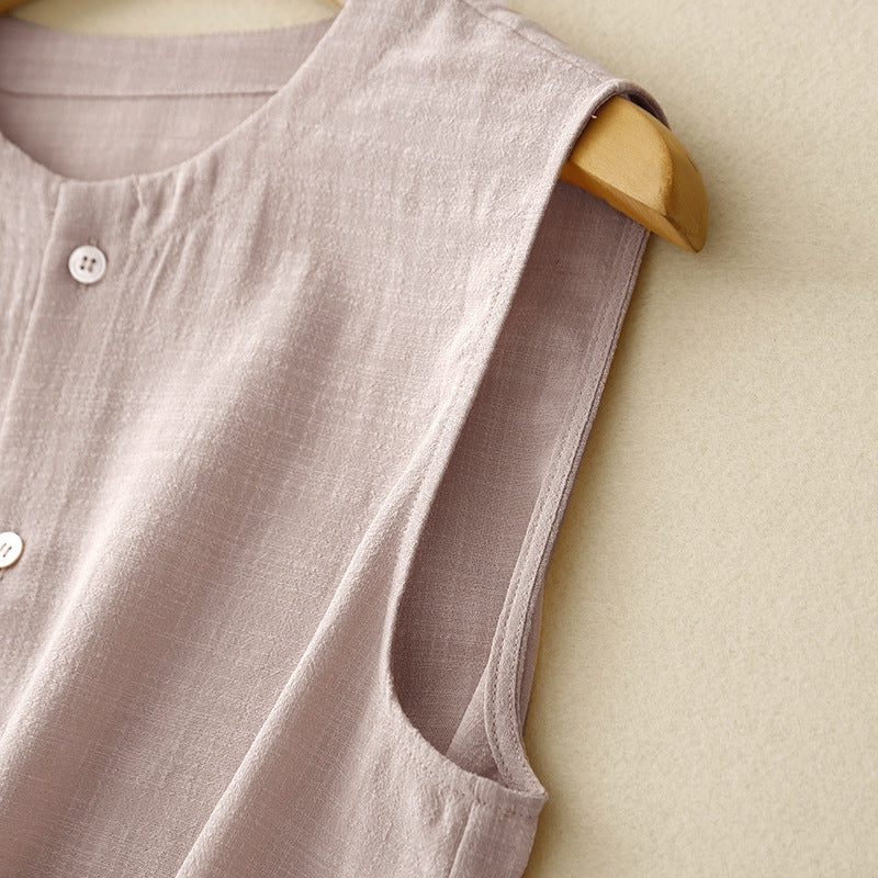 NOVA LINEN TOP