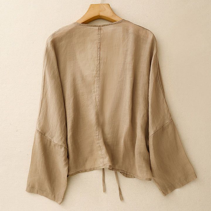 MARY LINEN CARDIGAN