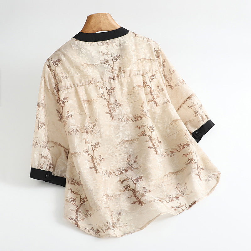 SALINA LINEN BLOUSE