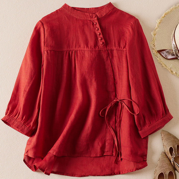 KATE LINEN BLOUSE