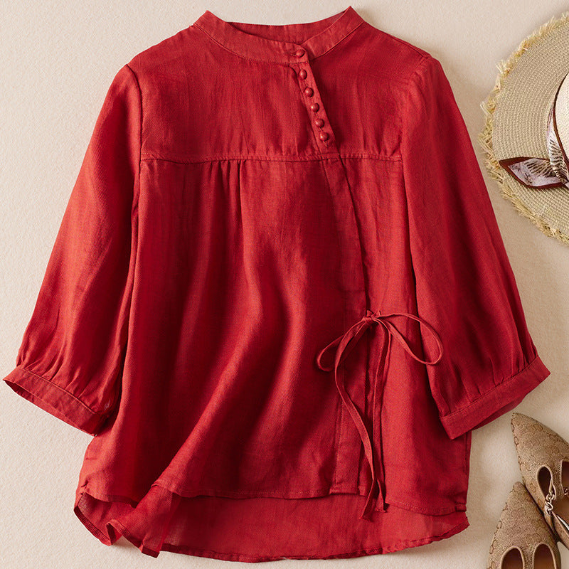 KATE LINEN BLOUSE