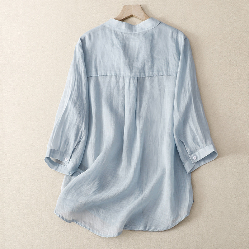 JULIA LINEN SHIRT