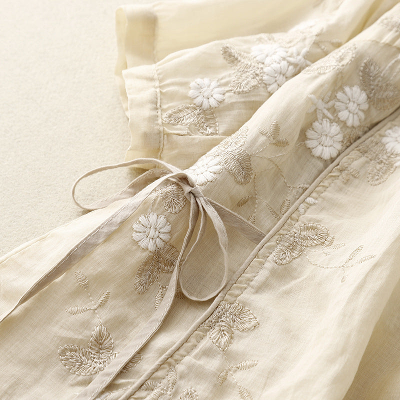 CALMA LINEN BLOUSE