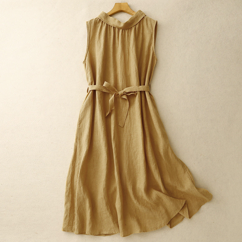 IRIS LINEN DRESS