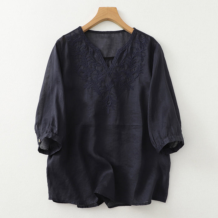 LILIA LINEN SHIRT