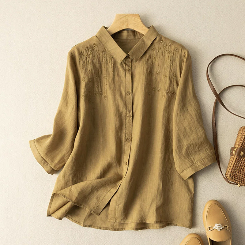 AMBER LINEN SHIRT