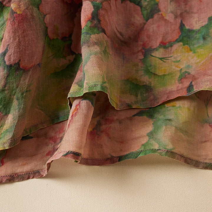 ODELIA LINEN BLOUSE