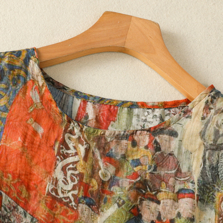 AMBER LINEN TOP