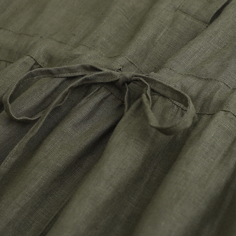 EMILY LINEN DRESS
