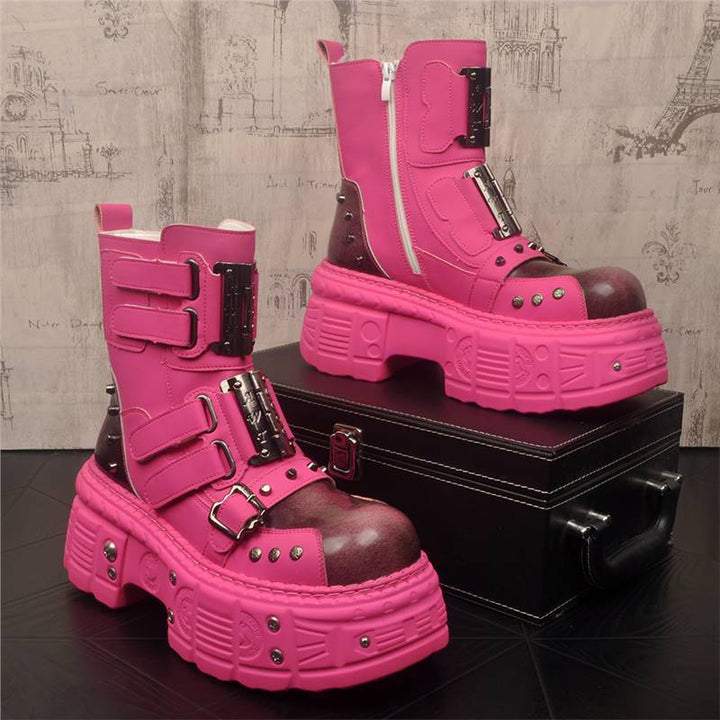 HERMULA LEATHER BOOTS