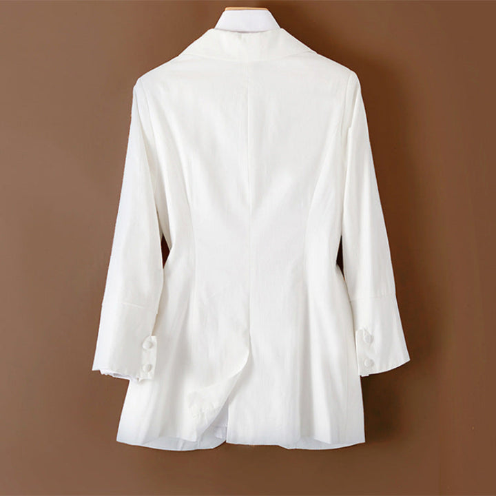 AYALA LINEN BLAZER
