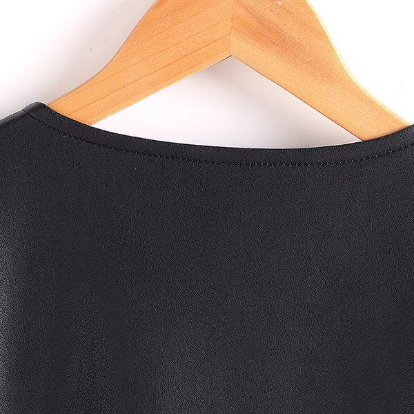 LAUREN™ LEATHER TOP