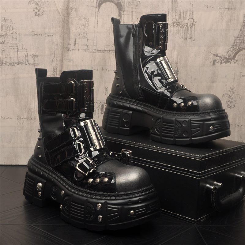 HERMULA LEATHER BOOTS