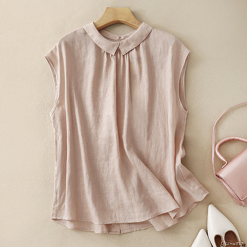 GILBERT LINEN BLOUSE