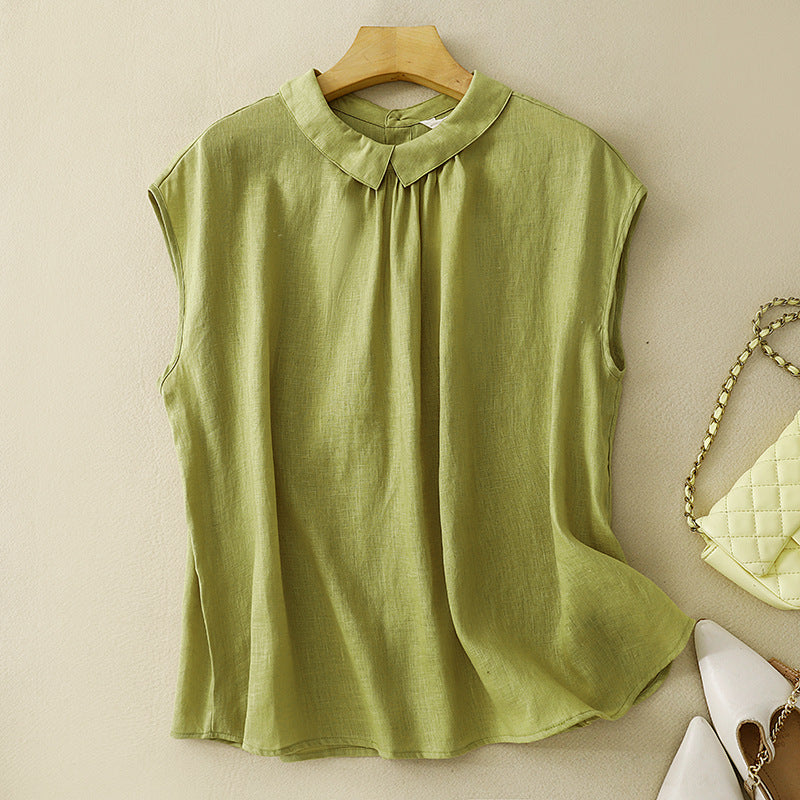 GILBERT LINEN BLOUSE