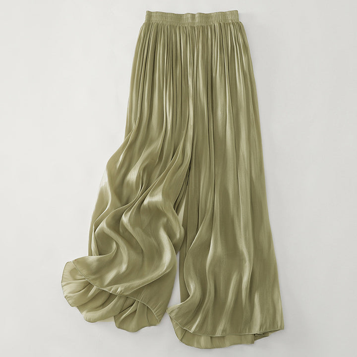 GENEVIVE FLARE LINEN PANTS