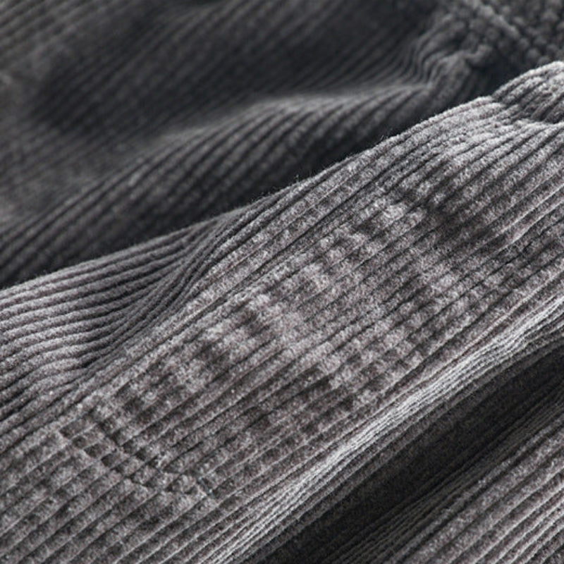 SLIM FIT CORDUROY PANTS
