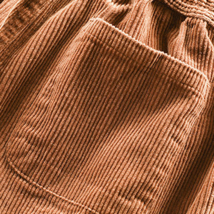 SLIM FIT CORDUROY PANTS