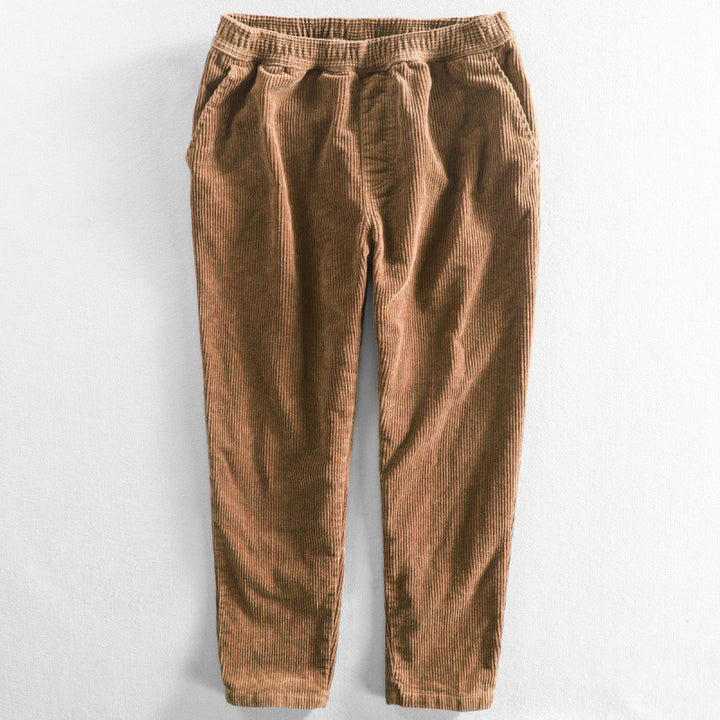 SLIM FIT CORDUROY PANTS