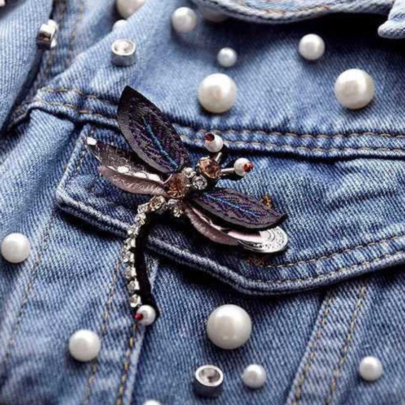 SCARLETT FLORAL DENIM JACKET