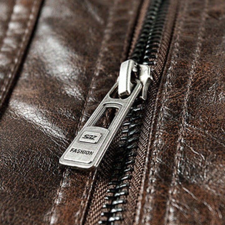 EQUINOX BOMBER LEATHER JACKET