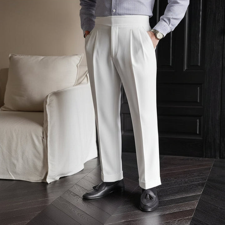 ROMANO™ PLEATED TROUSER