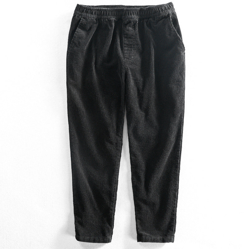 SLIM FIT CORDUROY PANTS