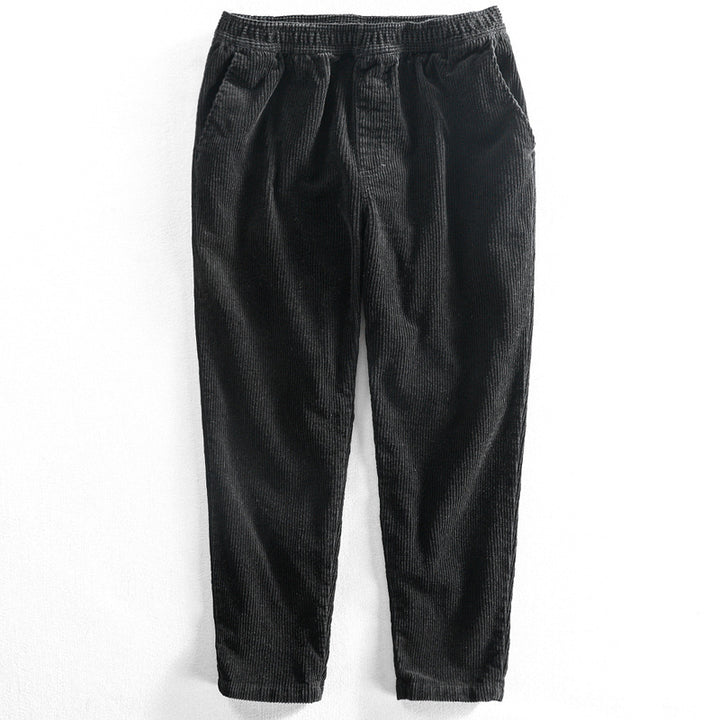 SLIM FIT CORDUROY PANTS
