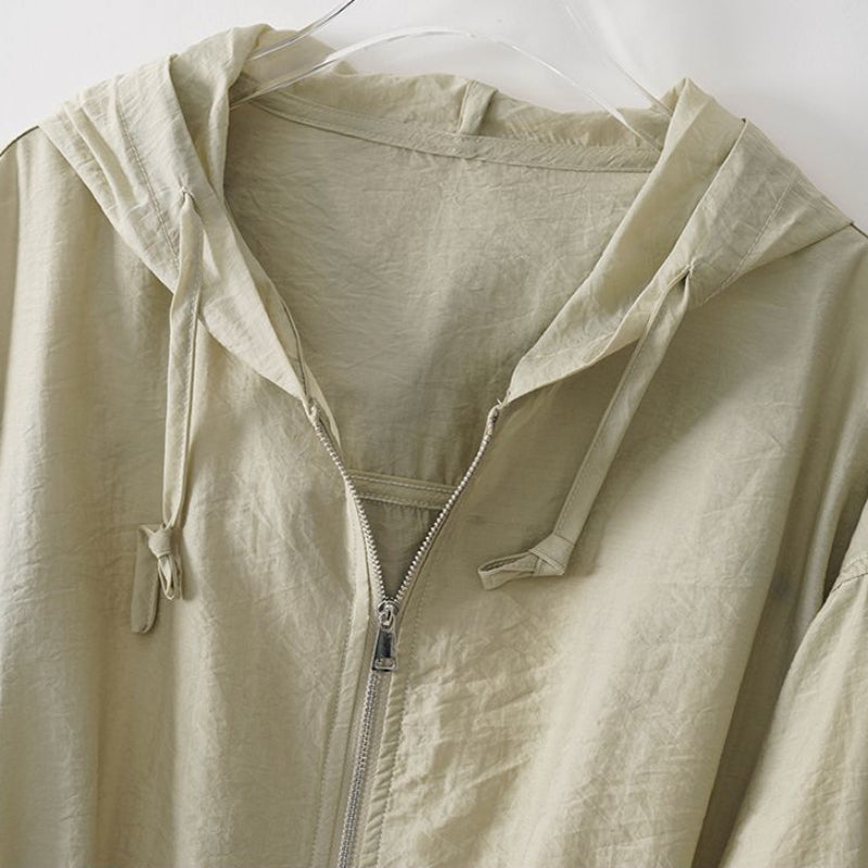 SERENE LINEN HOODIE