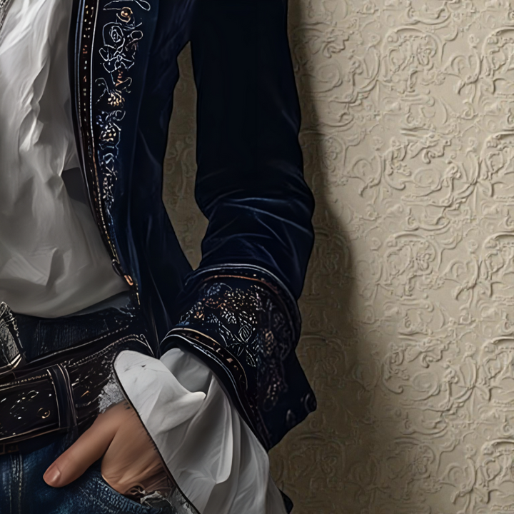 VICTORIA | EMBROIDERED VELVET JACKET