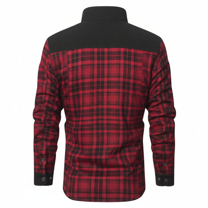 Men's Wanderer Flannel Jacket – 9 Plaid Designs, Weather-Resistant