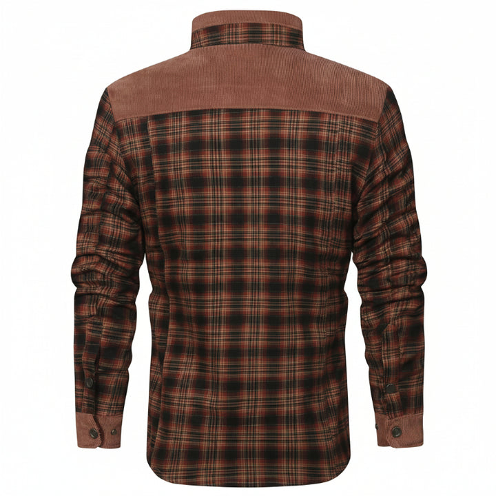 Men's Wanderer Flannel Jacket – 9 Plaid Designs, Weather-Resistant