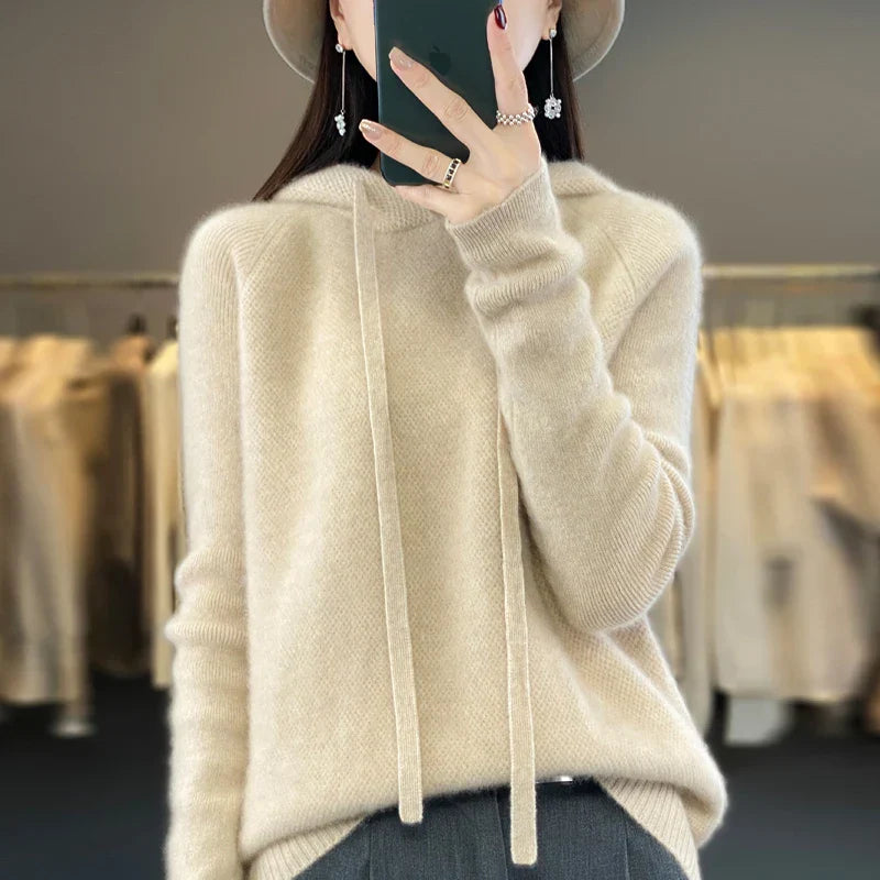 ELLA CASHMERE HOODIE