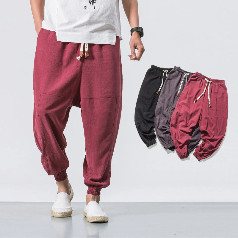 "HERMIT" RELAXED PANTS