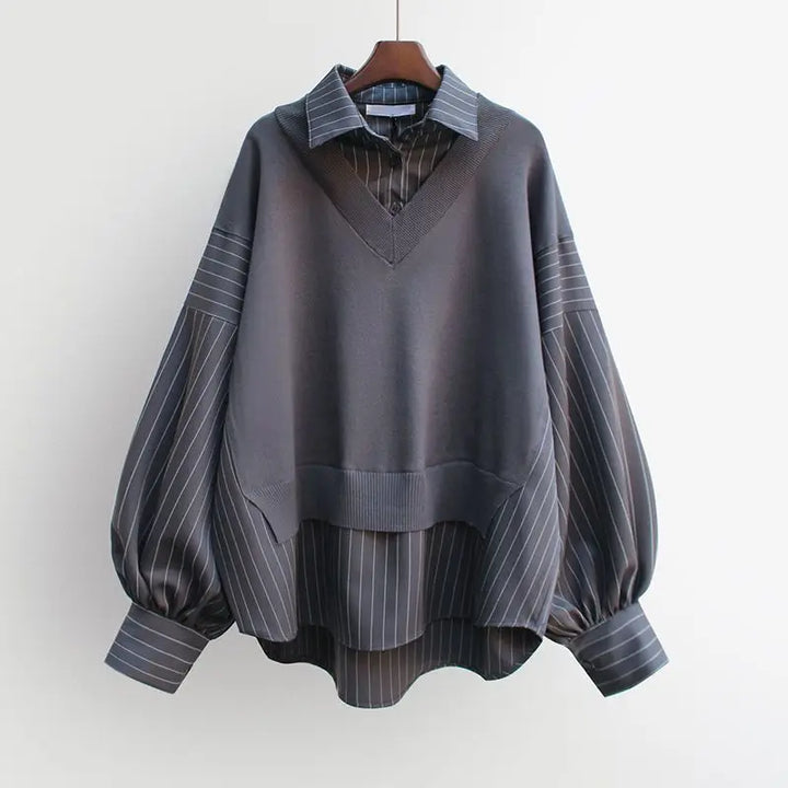 AMÉLIE NOIR OVERSHIRT