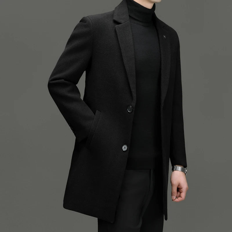 SILVIO™ WOOL OVERCOAT