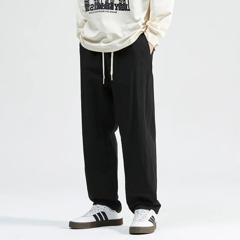 RELAXED COTTON PANTS