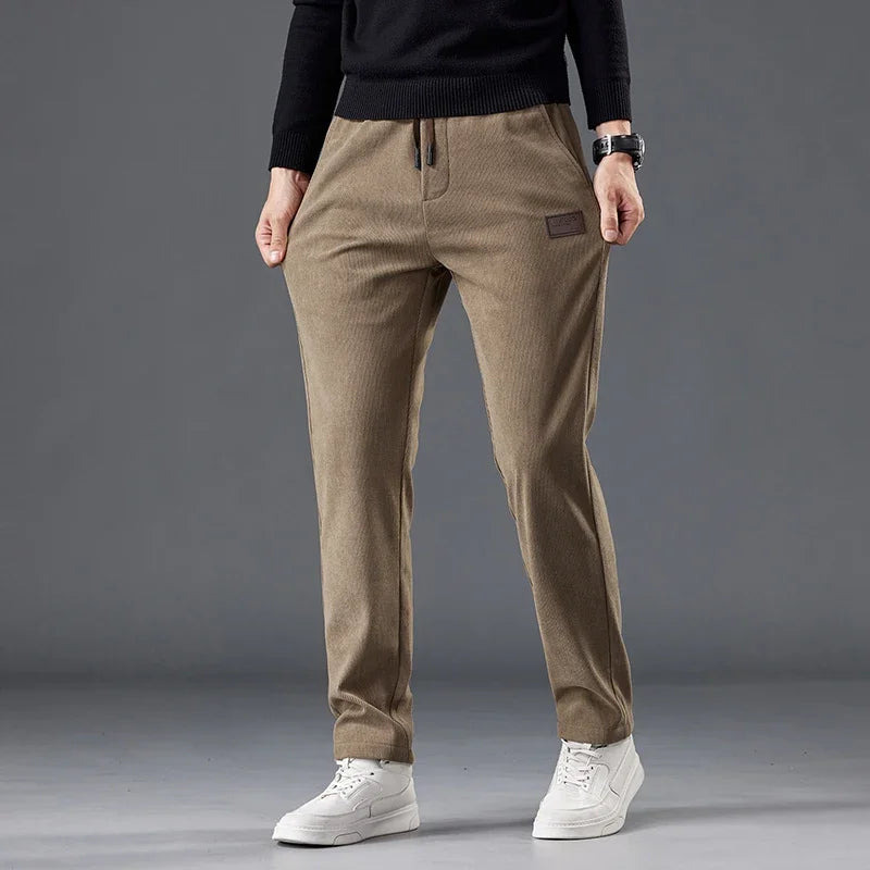 SLIM FIT CASUAL PANTS