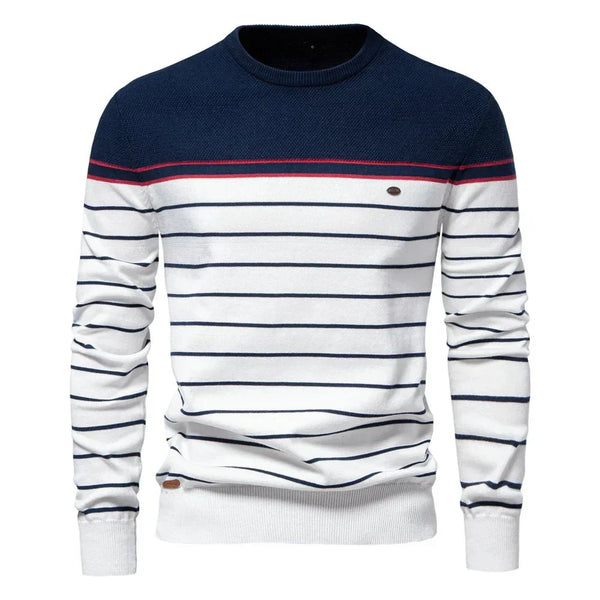 Rupprecht Ultra-Soft Cotton Slim-Fit Elegant Classic Men's Pullover