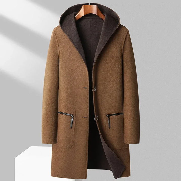 CARLO™ WOOL REVERSIBLE OVERCOAT