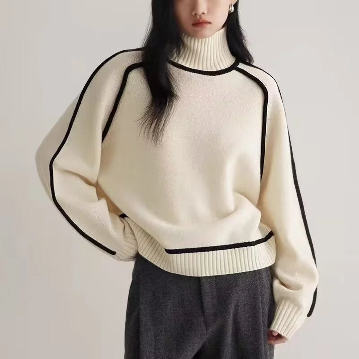 ÉLOSISE TRIM KNIT SWEATER